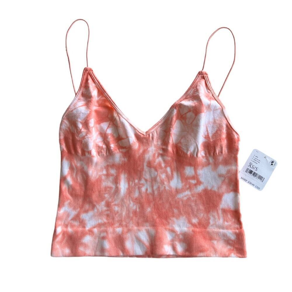 Free People Ribbed V-Neck Brami - Picture 3 of 6